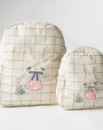 Blissful Bella Personalised School Bag, Hand-Embroidered