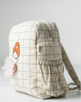 Dazzling Ballerina Personalised School Bag, Hand-Embroidered