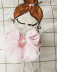 Dazzling Ballerina Personalised School Bag, Hand-Embroidered