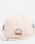 Hand Embroidered Meadow Cart Nappy Bag