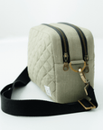 The GoGreen Sling Nappy Bag (Linen Cotton - Green)
