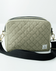 The GoGreen Sling Nappy Bag (Linen Cotton - Green)