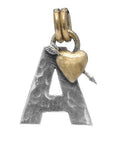 Initial alphabet Gold Silver Charm Brix and Bailey Ethical Bad Accessory Watch and Jewllery Brand