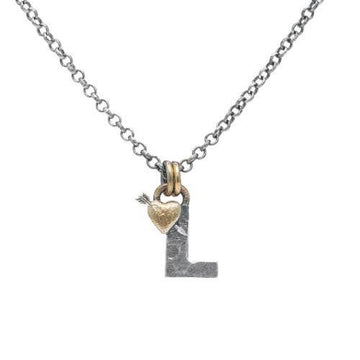 Letter L Initial Pendant Necklace **COMING SOON**