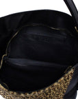 Cheetah Print Calf Hair And Leather Grab Bag - Brix + Bailey