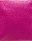 Fuchsia Soft Pebbled Leather Pocket Backpack - Brix + Bailey