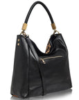 Gold and Black Zebra Print Calf Hair And Leather Grab Bag - Brix + Bailey