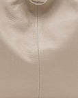 Ivory Soft Pebbled Leather Hobo Bag - Brix + Bailey