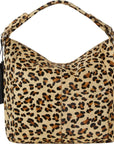 Leopard Print Calf Hair Leather Top Handle Grab Bag - Brix + Bailey