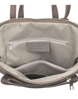 Stone Soft Pebbled Leather Pocket Backpack - Brix + Bailey
