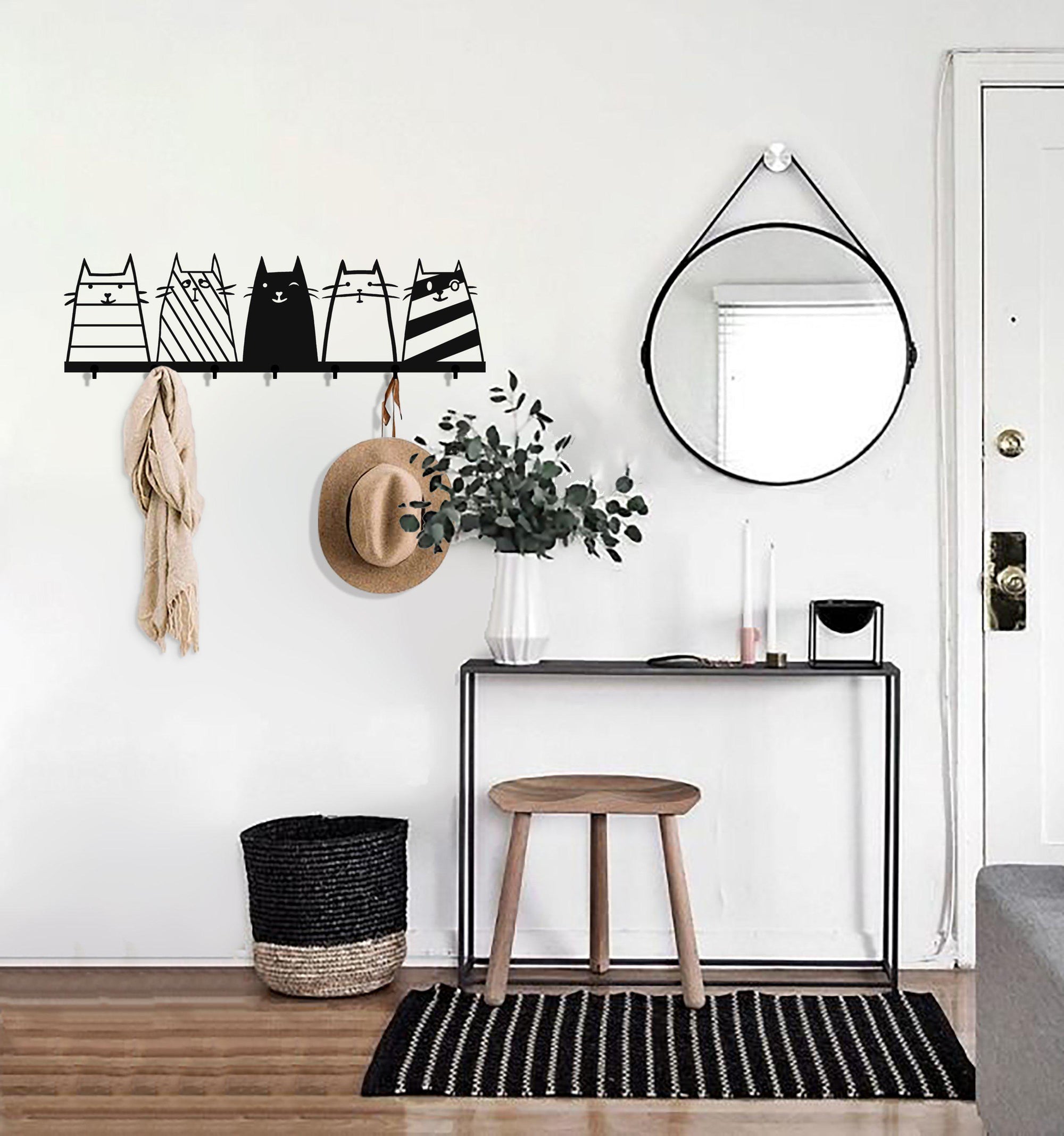 Archtwain modern abstract wall art print in warm contemporary tones, suitable for stylish home interiors at Sostter.com