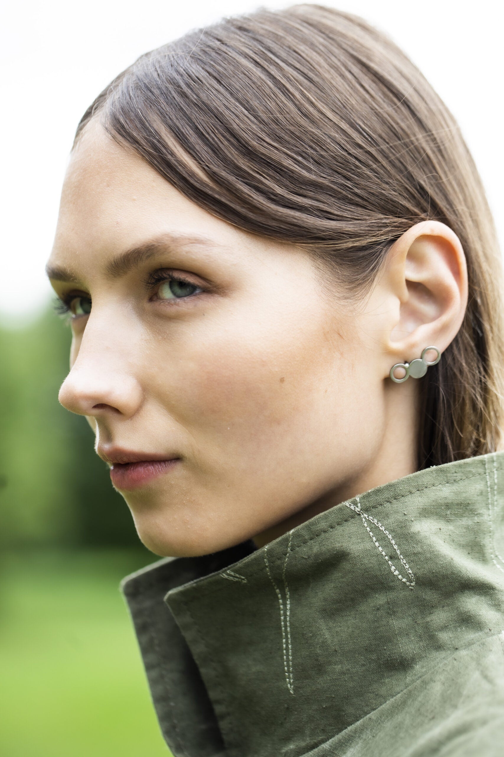 Earrings from independent jewellery brands at Brix + Bailey — artisan studs, hoops and statement earrings from makers worldwide