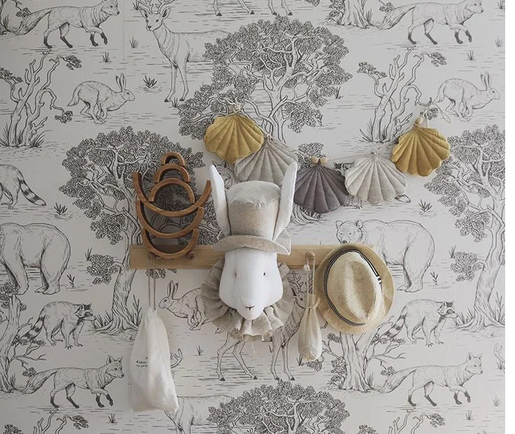 Dekornik children's wallpaper and wall stickers — Polish design for nurseries and kids rooms | Brix + Bailey
