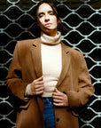 Maeve Linen Wool Blazer  - Cinnamon