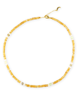 Citrine, Prenite, Moonstone Crystal & Gold Jewellery Set
