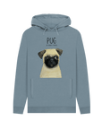 Pug or Snorty Potato? Men's Hoodie – Cozy, Funny, & Pug-tastic!