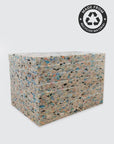 Yoga Studio 1'' Inch Chip Foam Half Yoga Block (8 Pack)