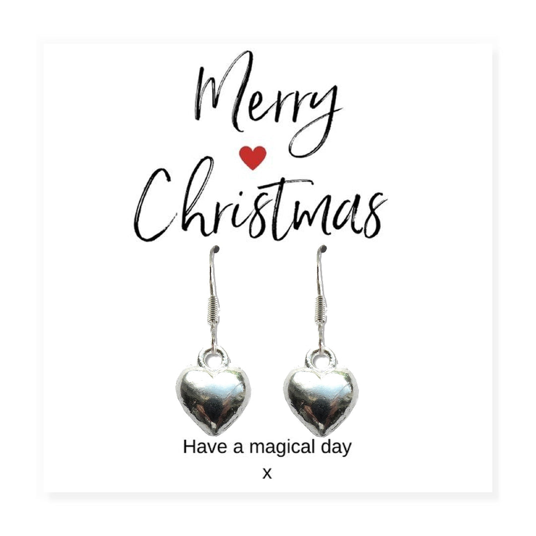 Small Merry Christmas Gift Hamper | Earrings, Chocolates &amp; Candle