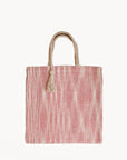 Nadi Jute Tote Bag - Red