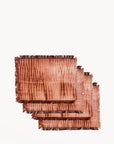 Tie Dye Cotton Placemat - Brown (Set of 4)-0
