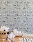 Watercolour Vehicles Wallpaper | Diggers, Fire Engines & Trucks | Kids Bedroom & Nursery