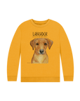 Crumb Catcher in Chief – The Fox Red Labrador Kids' Sweatshirt