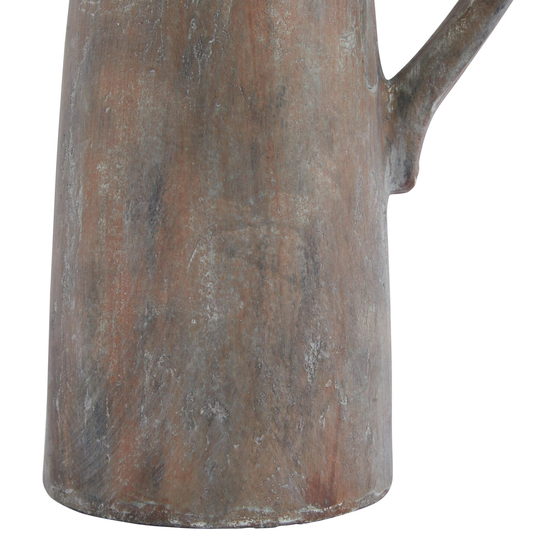 Tall Brown Ceramic Jug with Spacious Design