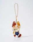 Pancake Cats Bag Charms - Shetland Wool