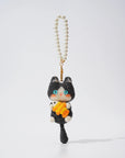 Pancake Cats Bag Charms - Shetland Wool