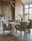 Coastal-Inspired Amalfi Round Dining Chair | Outdoor Elegance