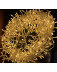 Warm White LED Christmas String Lights 44 Feet Indoor and Outdoor