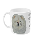Cream Chow Chow Mug – "Every Sip You Take, I’ll Be Watching You"
