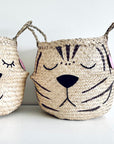 Natural Tiger Basket - Large