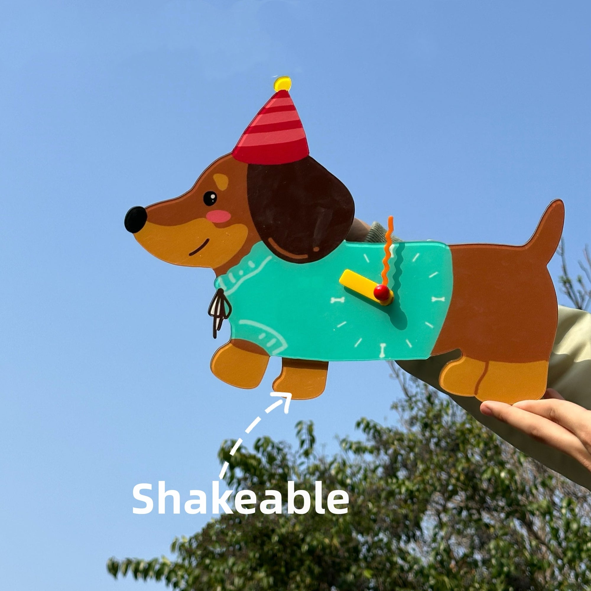 Playful Doggy Wall Clock-1