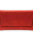 Red Matte Leather Shoulder Bag – Versatile & Stylish by RR at brixbailey.com