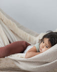 Transform Relaxation with the Cuddle Cloud Hammock - Luxurious, Versatile & Child-Safe by Sówka at www.brixbailey.com