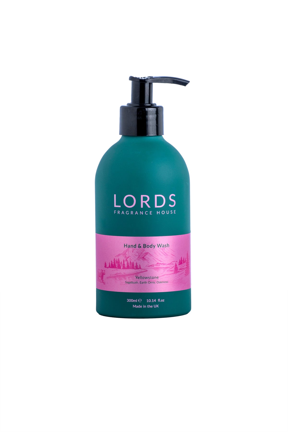 Hand &amp; Body Wash, Green, Rinse &amp; Repeat Aluminium Bottle