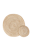 Kata Spiral Coaster Trivet - Natural (Set of 4)-2