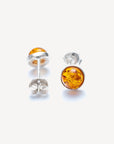 ESSENTIALS Mini Amber Stud Earrings