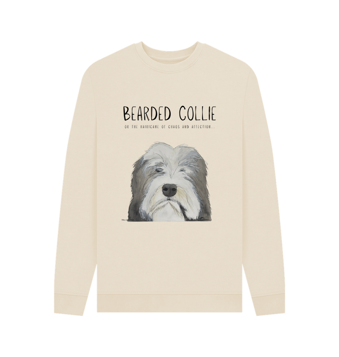 Fluff Happens: Bearded Collie Chaos Sweatshirt