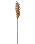 Taupe Faux Pampas Grass Stem for Stylish Interiors