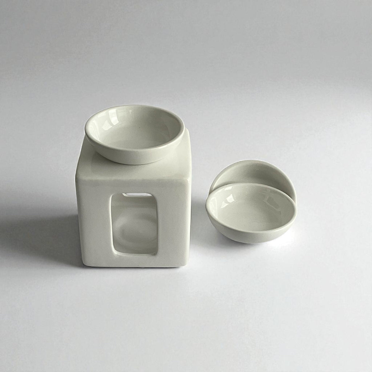Milan Trio Ceramic Tea Light Wax Burner/Melter