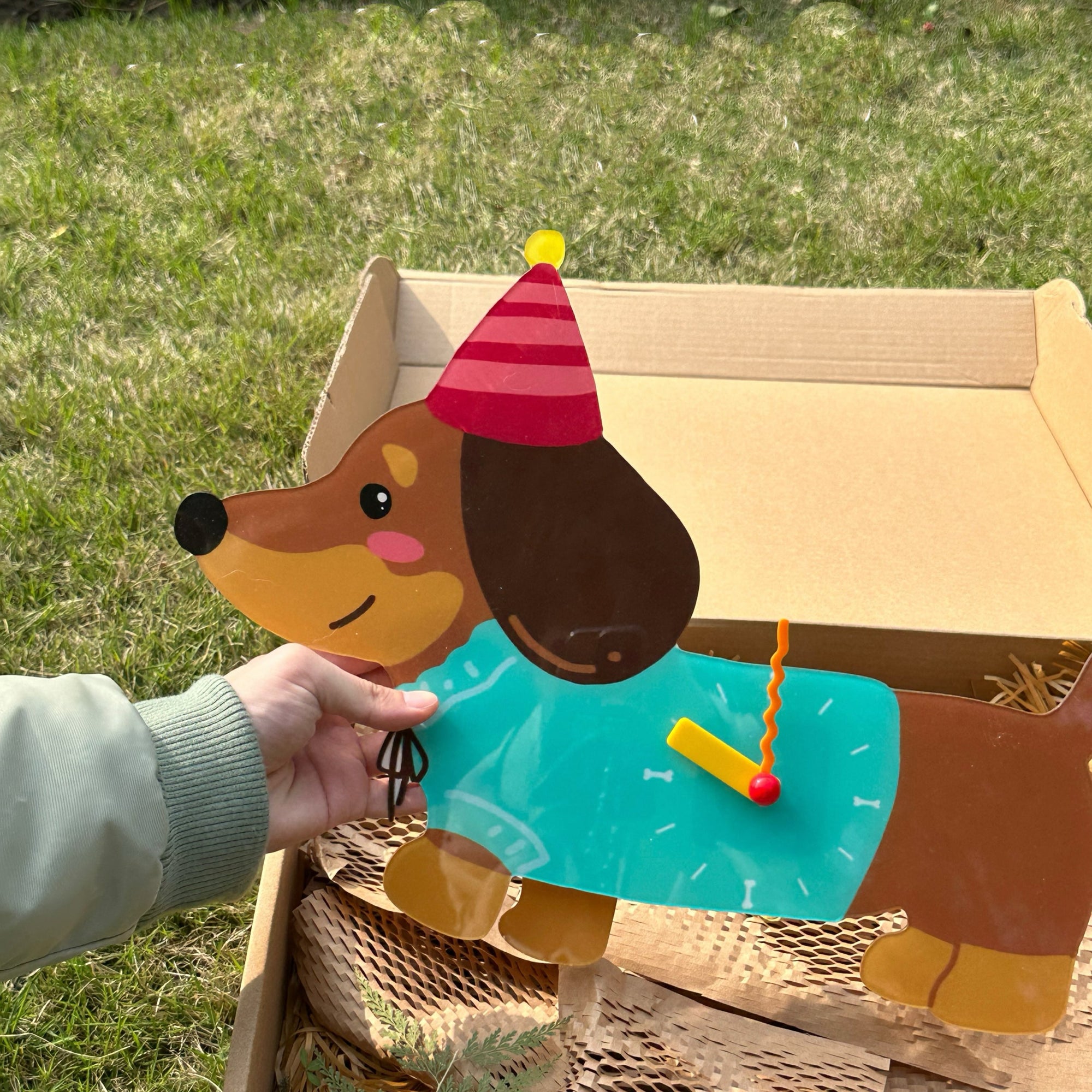 Playful Doggy Wall Clock-3