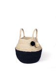 Foldable Jute Basket Bag
