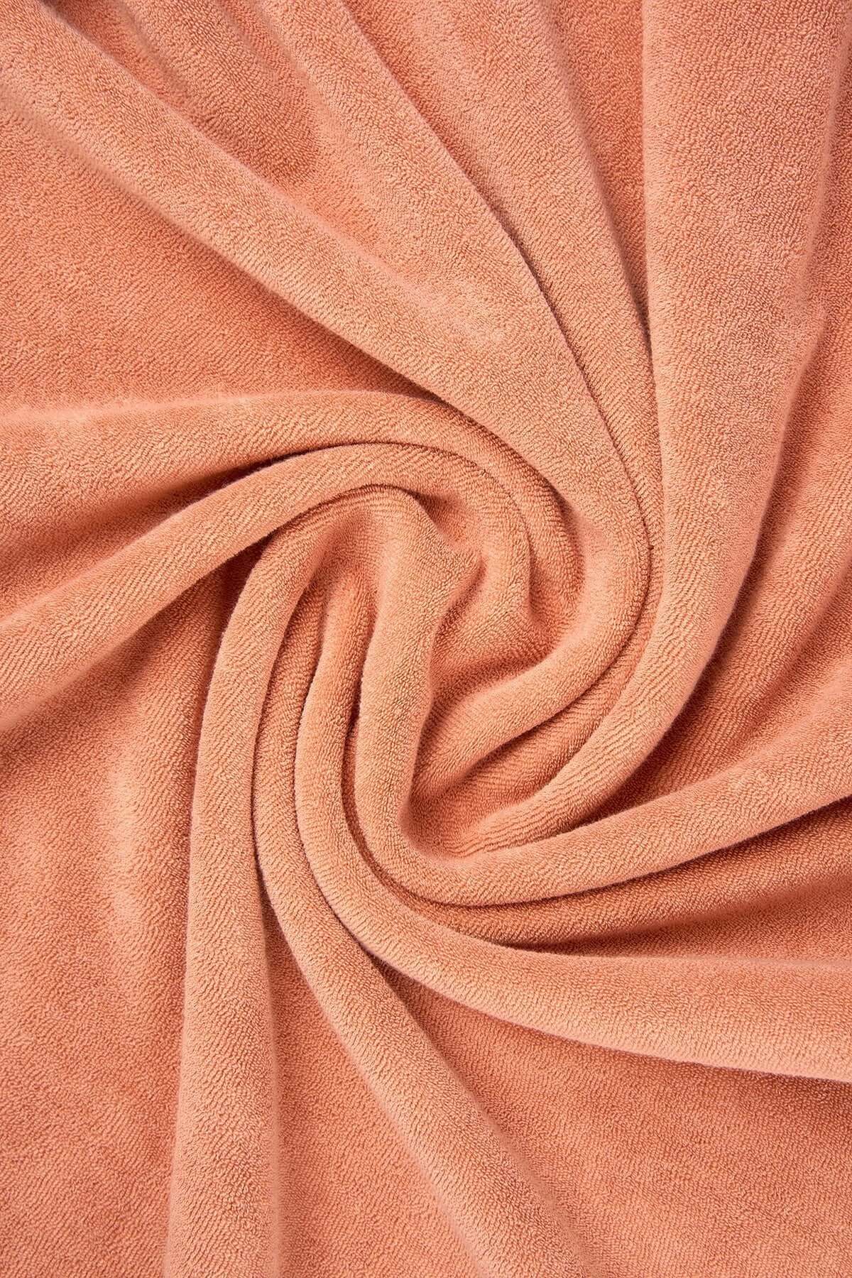 Unisex Coral Snake Terry T Shirt in Brown