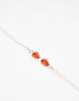 Silver Link Chain Infinity Bracelet