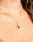 Amber Bee Necklace