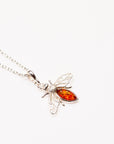 Amber Bee Necklace