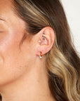Teardrop Amber Earrings