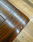 Vintage Old Charm Oak Kitchen Dining Table Extending Draw Leaf Refectory Style